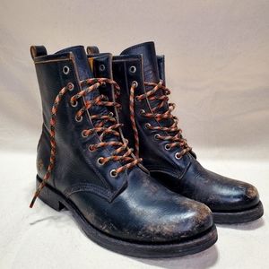 Frye Veronica Combat Stonewashed